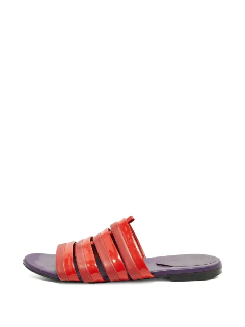 Bottega Veneta Pre-Owned open-toe strappy sandals Red 1274918