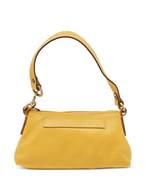 Burberry Pre-Owned logo-detail leather shoulder bag Yellow 1304692