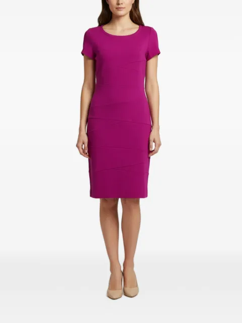 DVF Diane von Furstenberg paneled jersey midi dress Pink 1360050