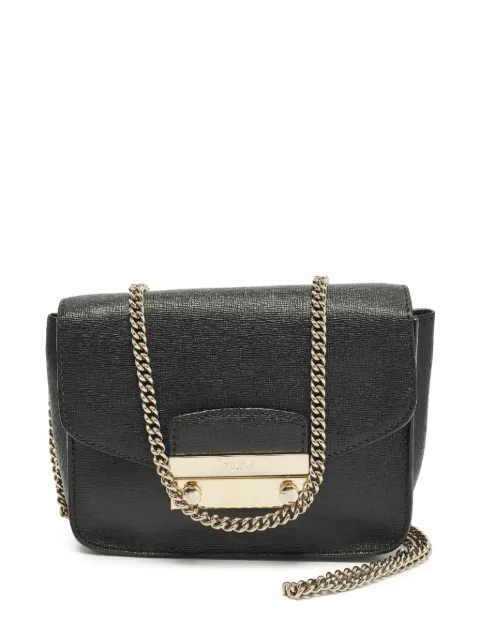Furla Metropolis push-lock cross body bag Black 1287231