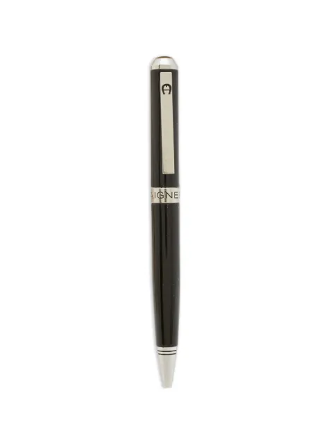 Aigner Vintage Logo resin ballpoint pen Black 1326672