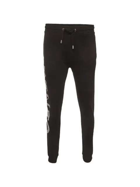 Kenzo Pre-Owned drawstring printed track pants Black 1337984