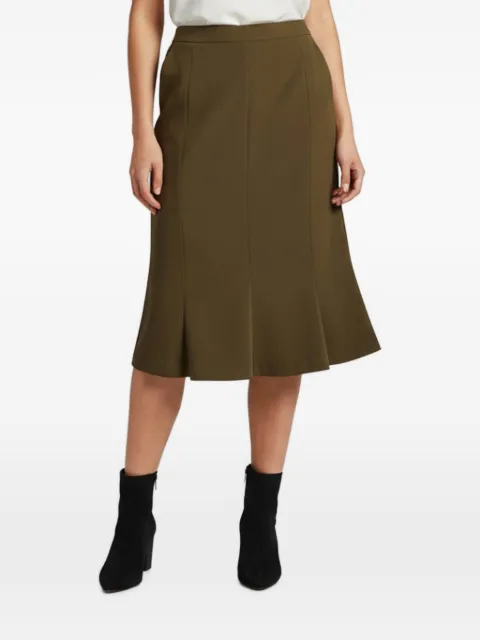 Brunello Cucinelli stretch crepe skirt Green 1346302