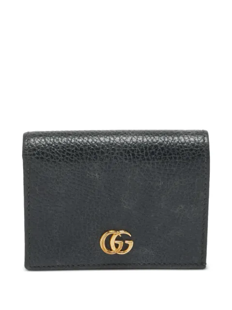 Gucci Pre-Owned GG Marmont card case Black 1358080