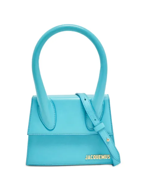 Jacquemus Pre-Owned Le Chiquito Moyen top handle bag Blue 1356896