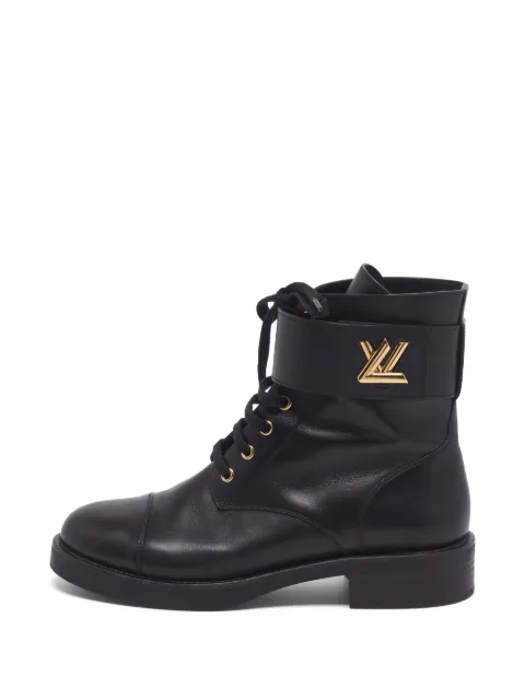 Louis Vuitton Pre-Owned LV Ranger combat boots Black 1361207