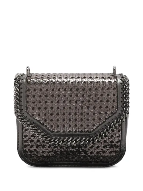 Stella McCartney Pre-Owned Falabella Box woven crossbody bag Red 1339999