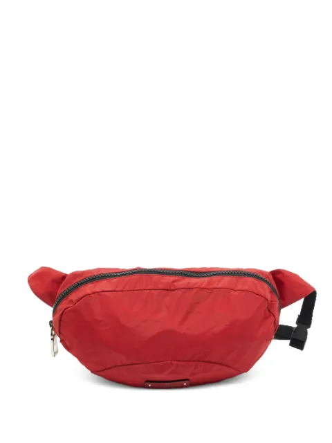 Valentino Garavani Pre-Owned logo-patch belt bag Red 1281796