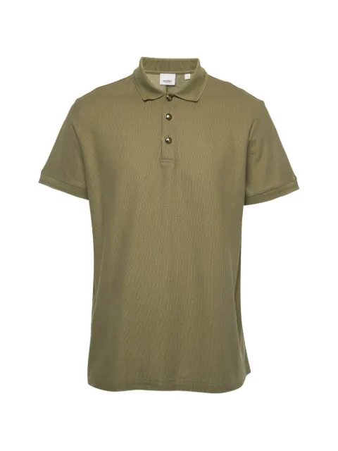 Burberry Pre-Owned cotton polo shirt Green 1285864