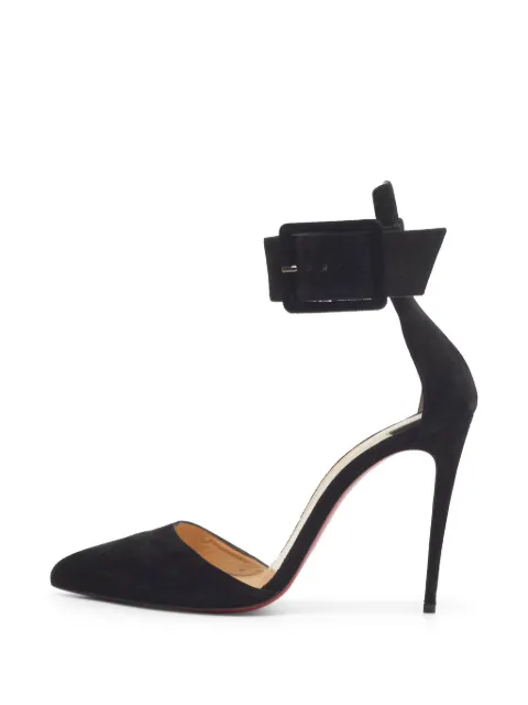 Christian Louboutin Pre-Owned Harler ankle-strap pumps Black 1351088