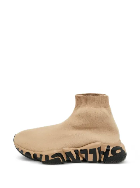 Balenciaga Pre-Owned Speed knit sneakers Neutrals 1324410