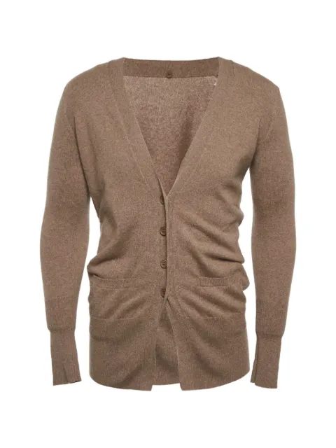 Brunello Cucinelli Vintage knit V-neck cardigan Neutrals 1313535