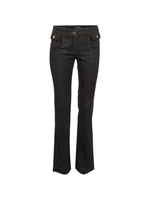 Dolce & Gabbana Pre-Owned flared jeans Blue 1307646