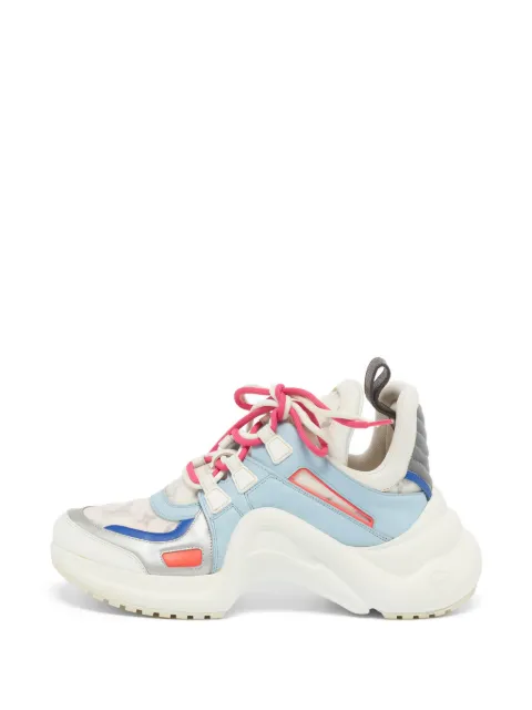 Louis Vuitton Pre-Owned Archlight lace-up sneakers White 1287432