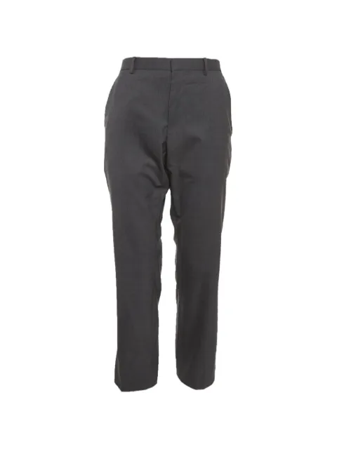 Gucci Pre-Owned regular-fit trousers Grey 1309711