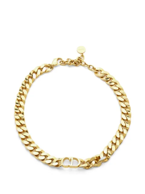 Christian Dior Pre-Owned Danseuse Étoile CD choker necklace Gold 1349800