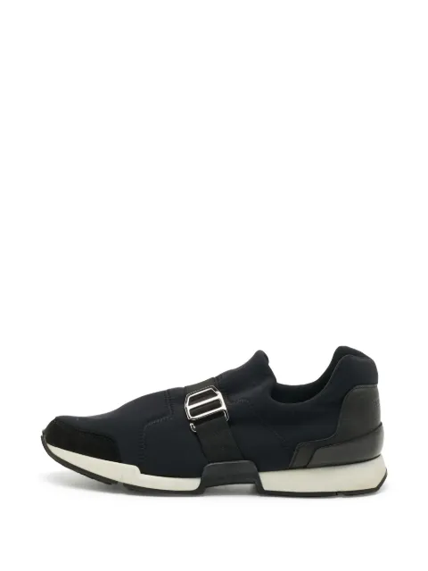 Hermès Pre-Owned Run slip-on sneakers Black 1309871