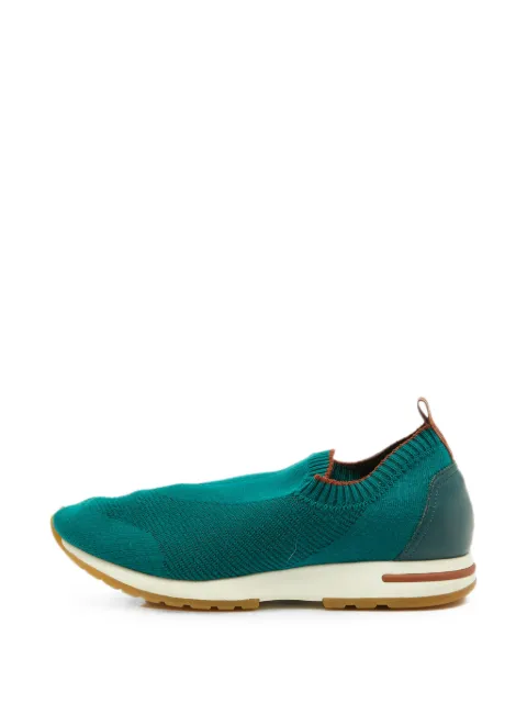 Loro Piana Pre-Owned 360 LP Flexy Walk slip-on sneakers Green 1347992