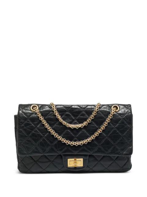 CHANEL Pre-Owned 2013-2014 2.55 Reissue flap shoulder bag Black 1343707