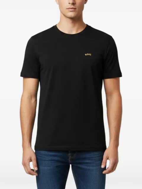 BOSS logo-print T-shirt Black 1344041
