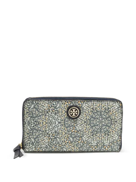 Tory Burch Kerrington floral-print wallet Neutrals 1281537