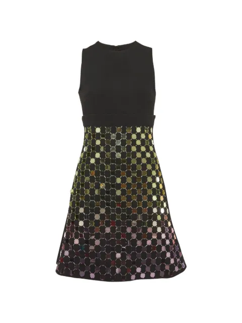 David Koma embellished A-line mini dress Black 1332951