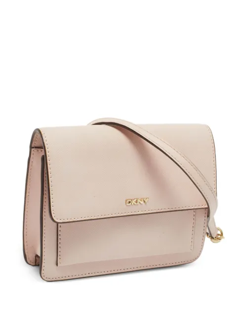 DKNY 2016 Bryant Park flap crossbody bag Pink 1263270