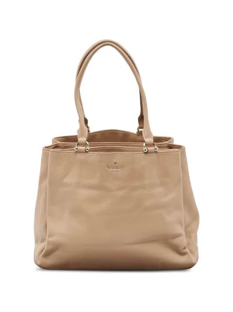 Kate Spade Lombard Street Neve leather tote bag Neutrals 1260102
