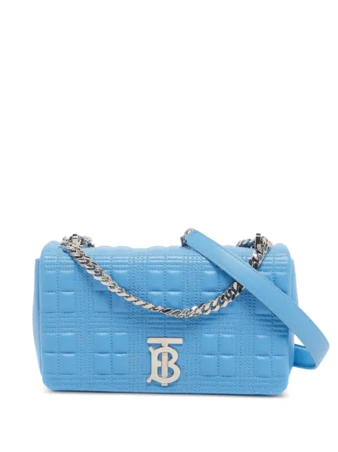Burberry Pre-Owned small Lola quilted shoulder bag Blue 1342968