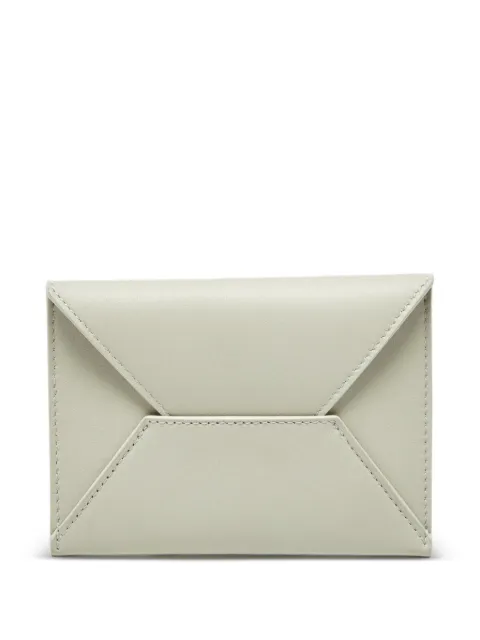 Bottega Veneta Pre-Owned envelope leather card holder White 1286736