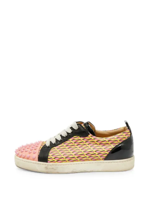 Christian Louboutin Pre-Owned Louis Junior Spikes sneakers Pink 1280131