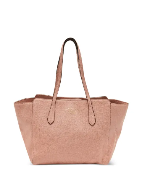 Gucci Pre-Owned Swing small leather tote bag Pink 1271010