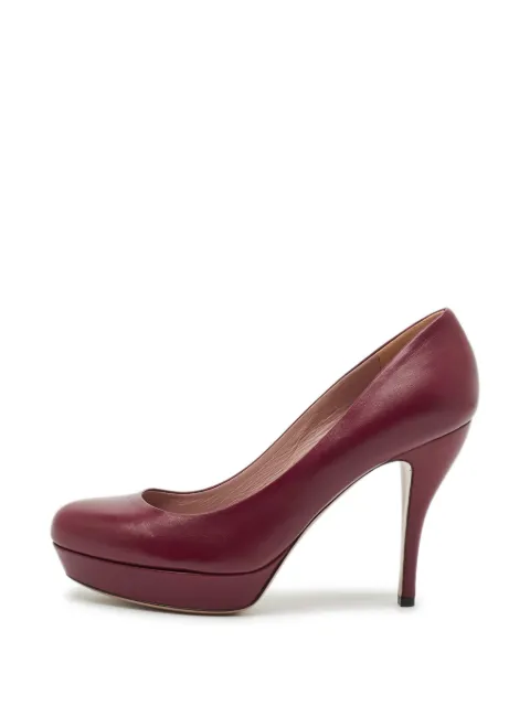 Gucci Pre-Owned platform pumps Red 1310768