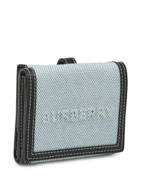 Burberry Pre-Owned Luna canvas leather wallet Blue 1328837