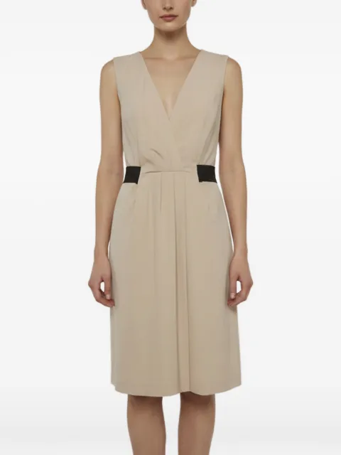 Love Moschino pleated mini dress Neutrals 1351257