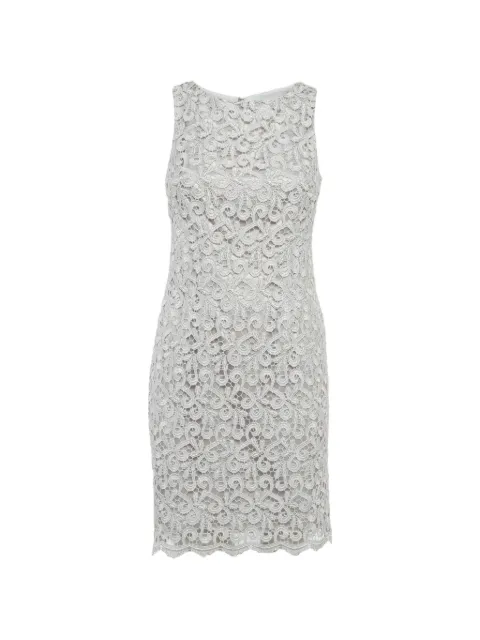 ONYX NITE guipure-lace mini dress Silver 1279968