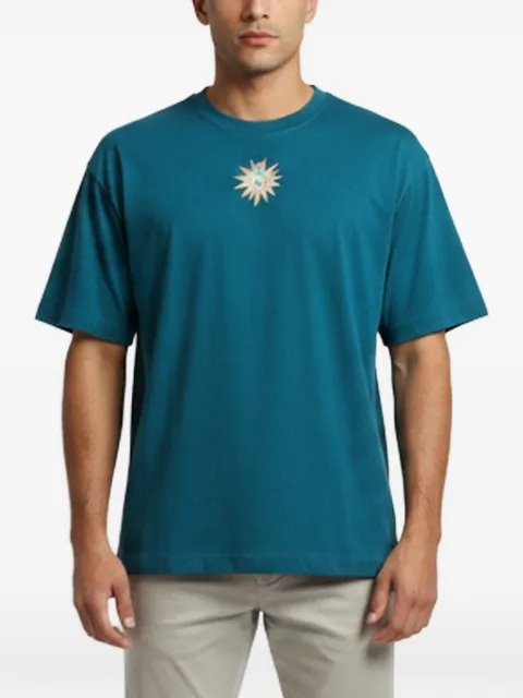 Off-White Pre-Owned Spark Puppet Jade cotton T-shirt Blue 1355793