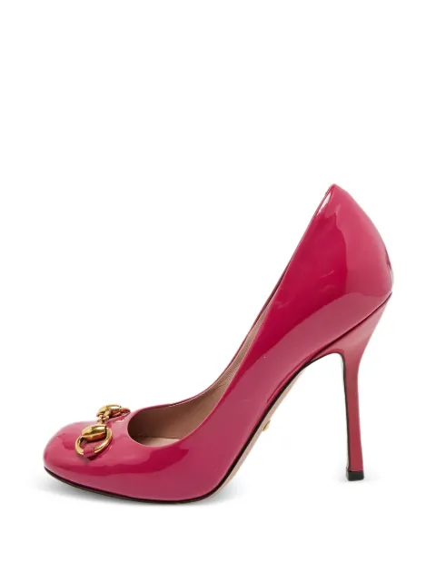 Gucci Pre-Owned Horsebit-detail pumps Pink 1326764