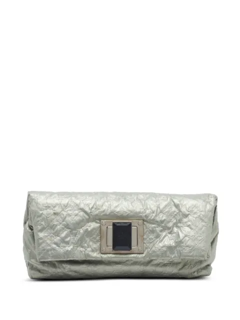 Louis Vuitton Pre-Owned 2012 Altair Limelight Monogram clutch bag Silver 1344040