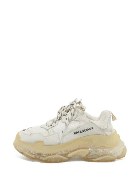 Balenciaga Pre-Owned Triple S mesh sneakers Neutrals 1332578
