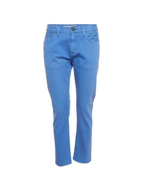 Burberry Pre-Owned slim-fit denim jeans Blue 1306515