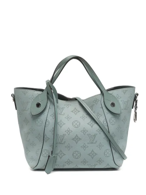 Louis Vuitton Pre-Owned 2020 PM Hina leather tote bag Blue 1285757