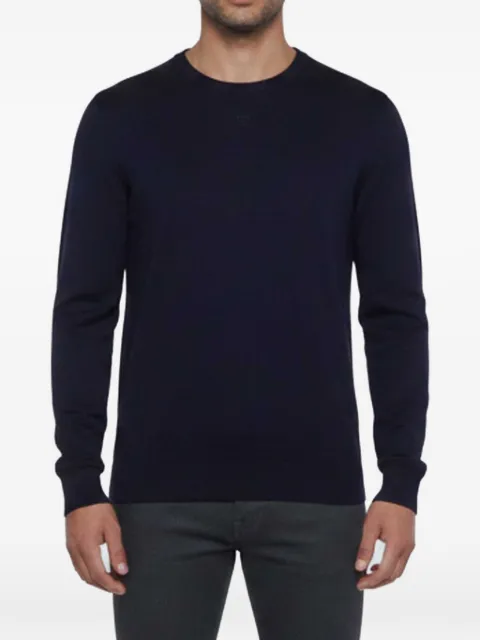 Emporio Armani Pre-Owned crew-neck sweater Blue 1347597