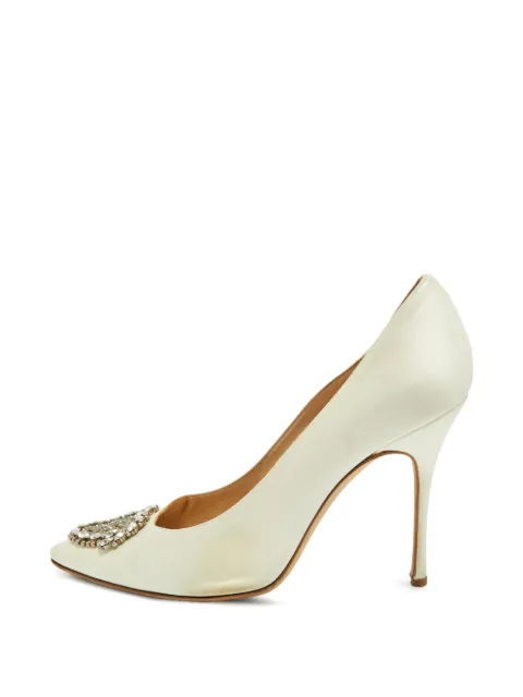 Manolo Blahnik Okkava heeled pumps White 1360884