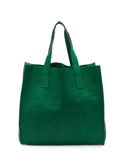 Marni Pre-Owned vertical leather tote bag Green 1264740