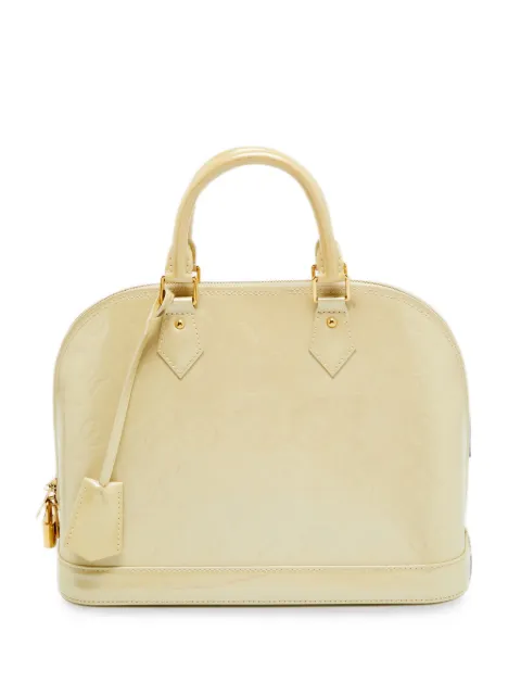Louis Vuitton Pre-Owned 2011 PM Alma Monogram Vernis tote bag Neutrals 1262167