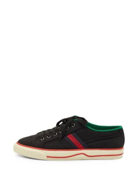 Gucci Pre-Owned Tennis 1977 lace-up sneakers Black 1291703