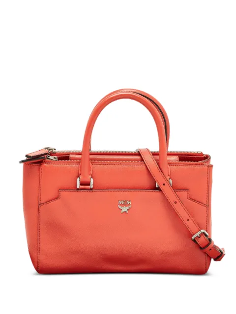 MCM Pre-Owned Elda tote bag Orange 1258083