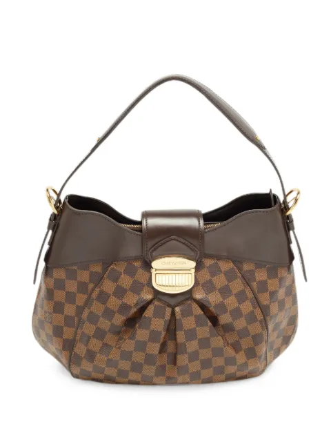 Louis Vuitton Pre-Owned 2012 MM Sistina Damier Ebene handbag Brown 1358647