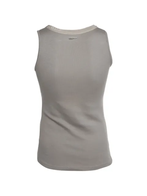Gucci Pre-Owned rib-knit tank top Grey 1343005